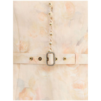 Zimmermann – Langes Kleid mit Blumenmuster