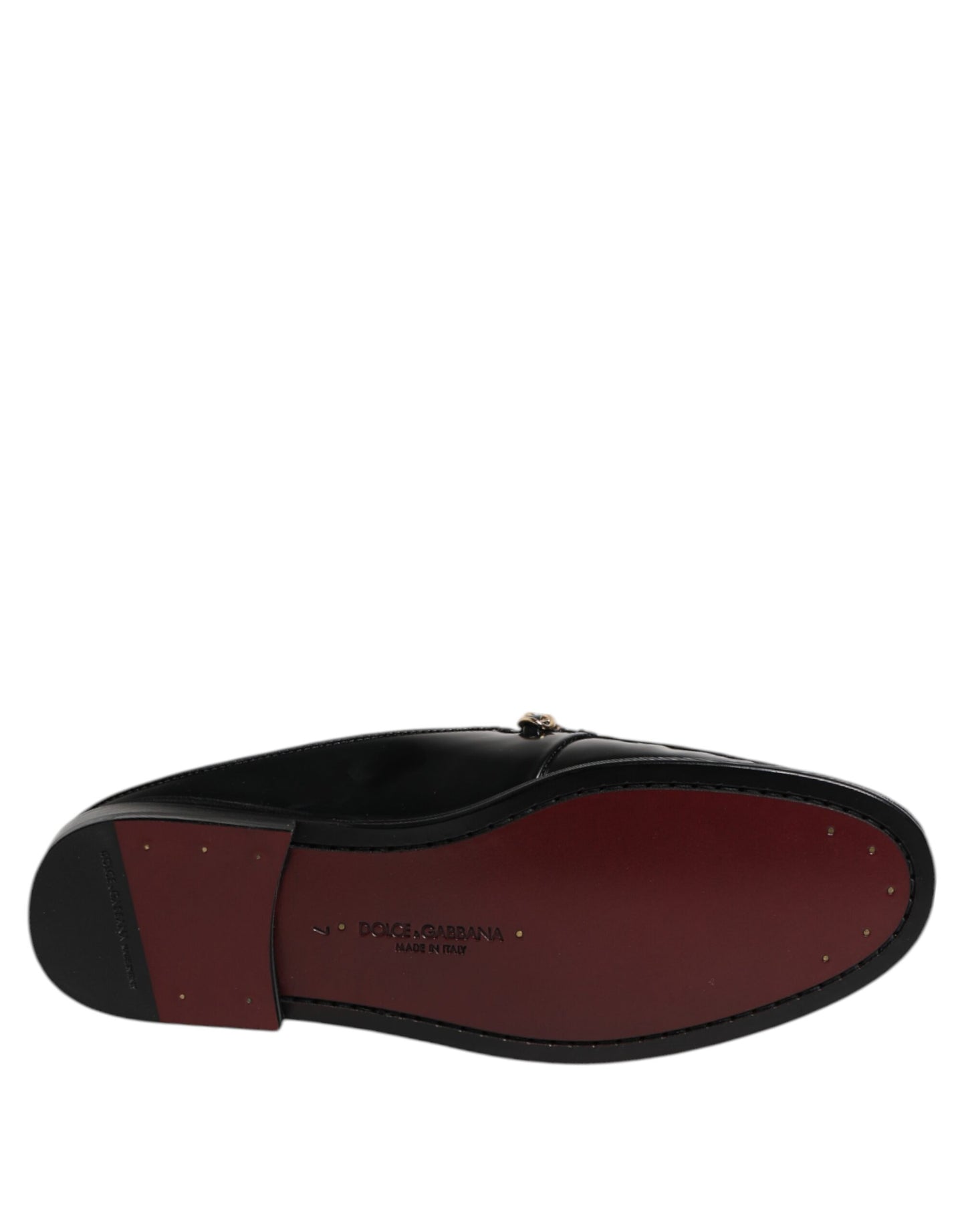 Dolce &amp; Gabbana – Sandalen mit DG-Kette und Verzierung aus schwarzem Leder