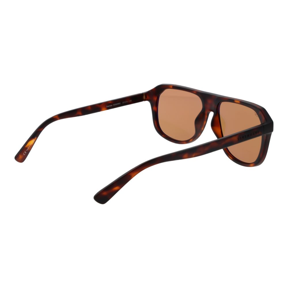 Serengeti Brown Men Sunglass