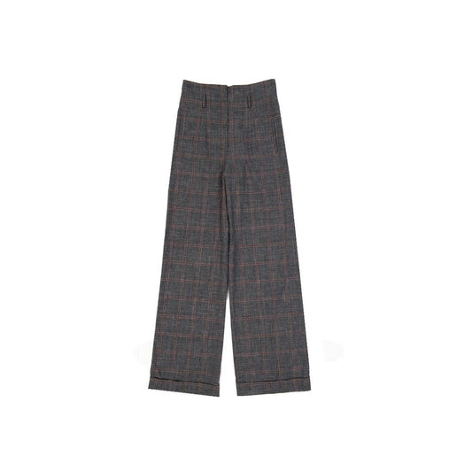 Alberta Ferretti Hose aus Baumwolle und Wolle