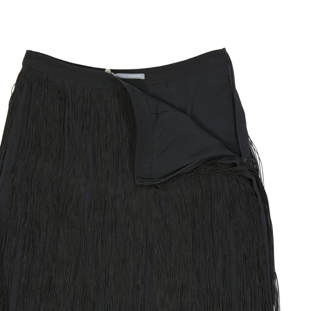 Alberta Ferretti – Rock aus Seidenmischung