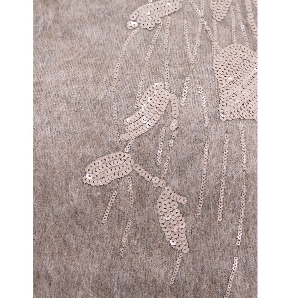 Brunello Cucinelli Strickpullover mit T-Ausschnitt