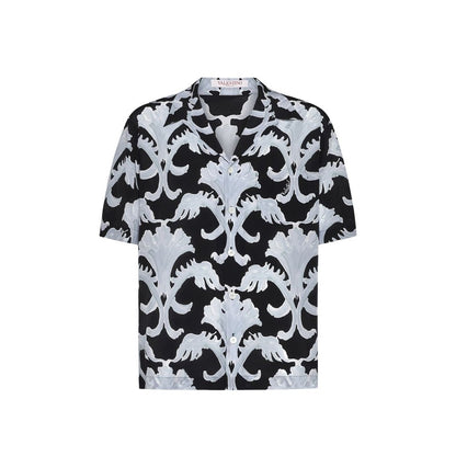 Valentino Garavani – Bowlinghemd mit Metamorphos-Wanddruck