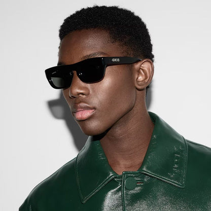 Gucci Sonnenbrille mit rechteckigem Rahmen