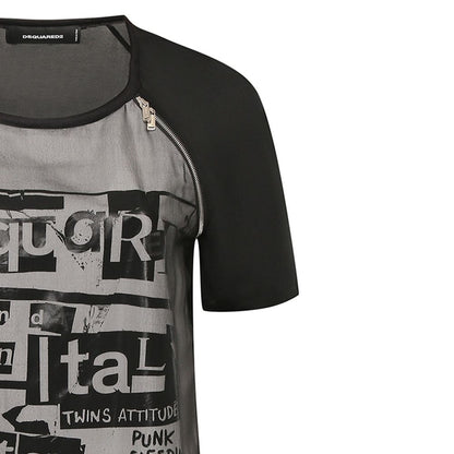 Dsquared² Minikleid aus Seide mit Print