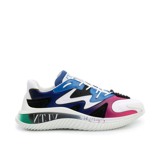 Valentino Garavani – Sportliche Sneakers aus weißem Stoff