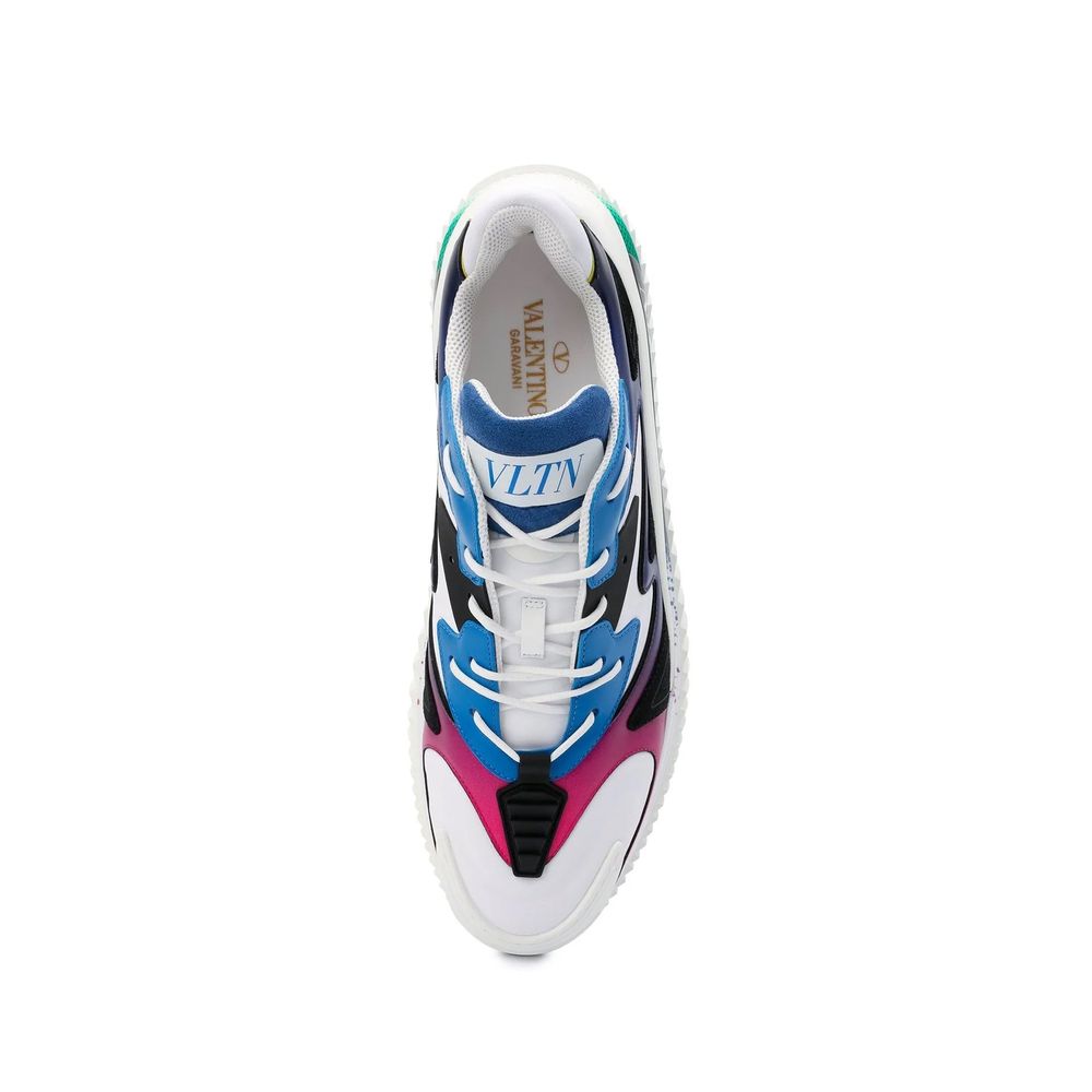 Valentino Garavani – Sportliche Sneakers aus weißem Stoff