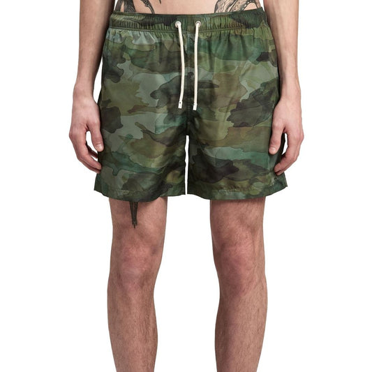 Palm Angels – Camouflage-Badeshorts