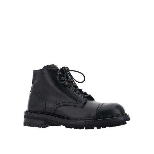 Dolce &amp; Gabbana Schnürstiefel aus Leder