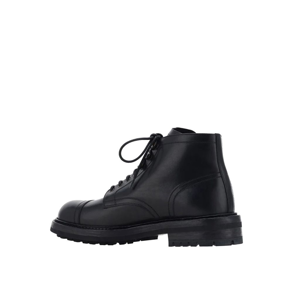 Dolce &amp; Gabbana Schnürstiefel aus Leder