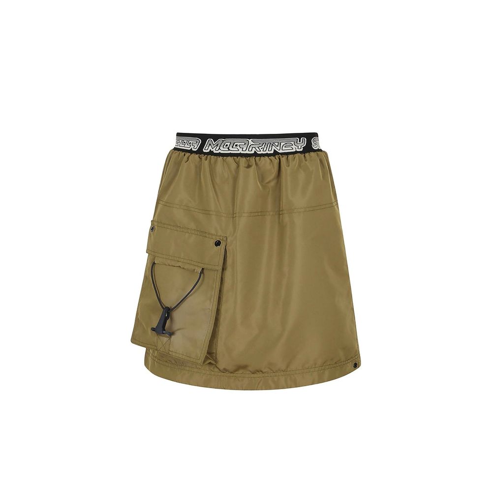 Stella McCartney Bicolor Polyester Mini Skirt