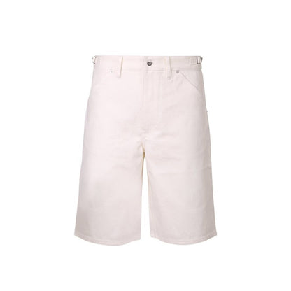 Jil Sander Weiße Jeansshorts