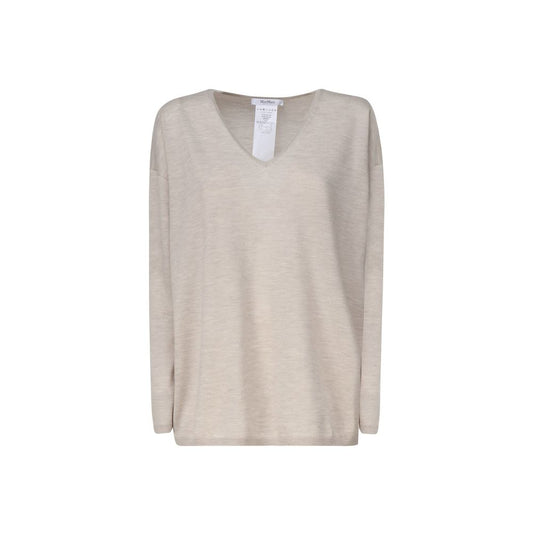 Max Mara Beige Kaschmirpullover aus Kaschmir