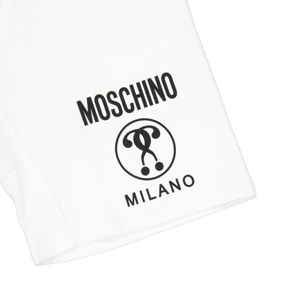 Moschino Couture White Cotton Shorts