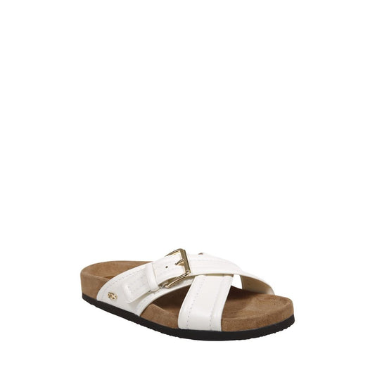 Valentino Garavani Flache Ledersandalen