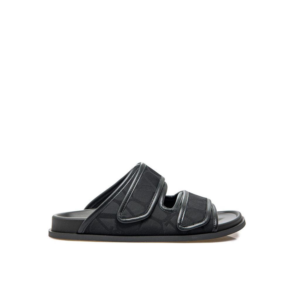 Valentino Garavani Toile Iconographe Flache Sandalen