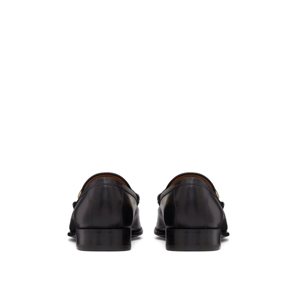 Valentino Garavani – Loafer aus Leder mit V-Logo „Moon“