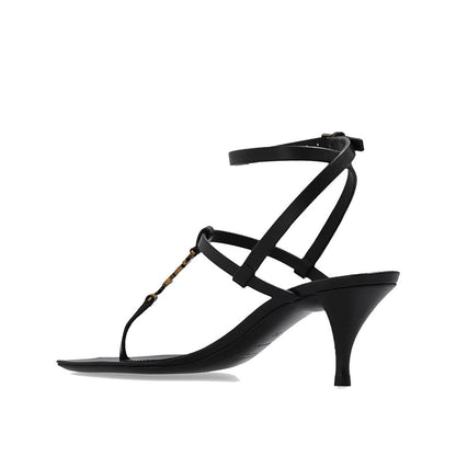 Saint Laurent – ​​Cassandra – Sandalen mit Absatz