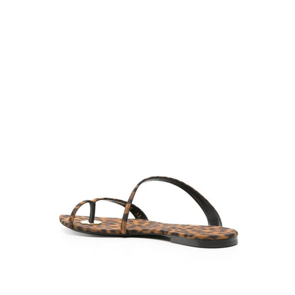 Saint Laurent Tanger Flache Sandalen
