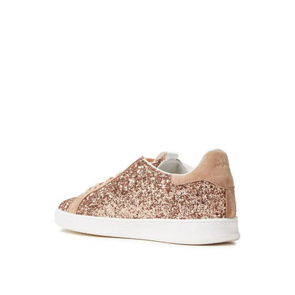 Sergio Rossi – Glitzernde, gewebte Sneakers