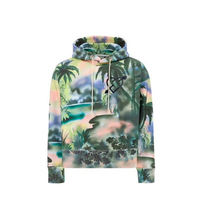 Palm Angels Baumwoll-Kapuzensweatshirt