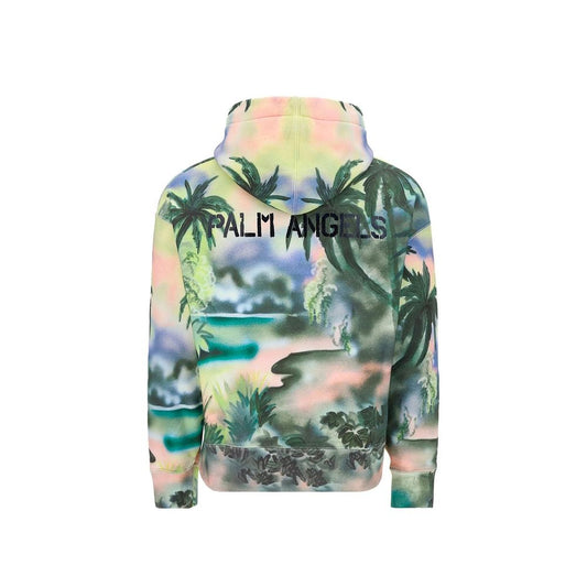 Palm Angels Baumwoll-Kapuzensweatshirt