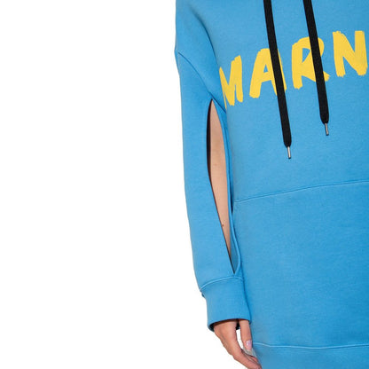 Marni Blue Cotton Sweatshirt