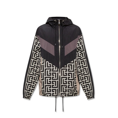 Balmain Nylon-Monogrammjacke