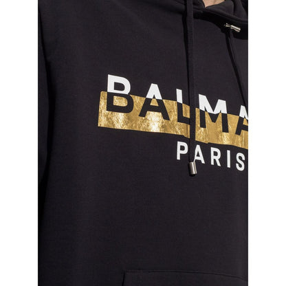 Balmain-Kapuzenpullover mit Logo