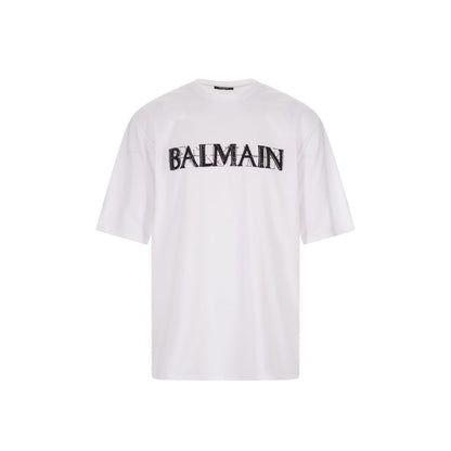 Balmain Oversize-T-Shirt aus Baumwolle