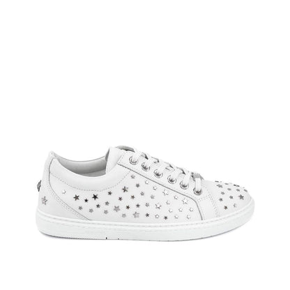Jimmy Choo Cash Star Leder-Sneaker