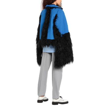 Maison Margiela Blue Wool Cloacks