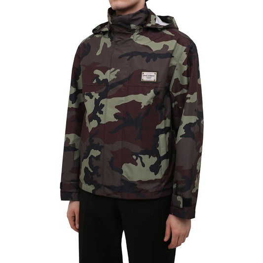 Dolce &amp; Gabbana Camouflage-Jacke