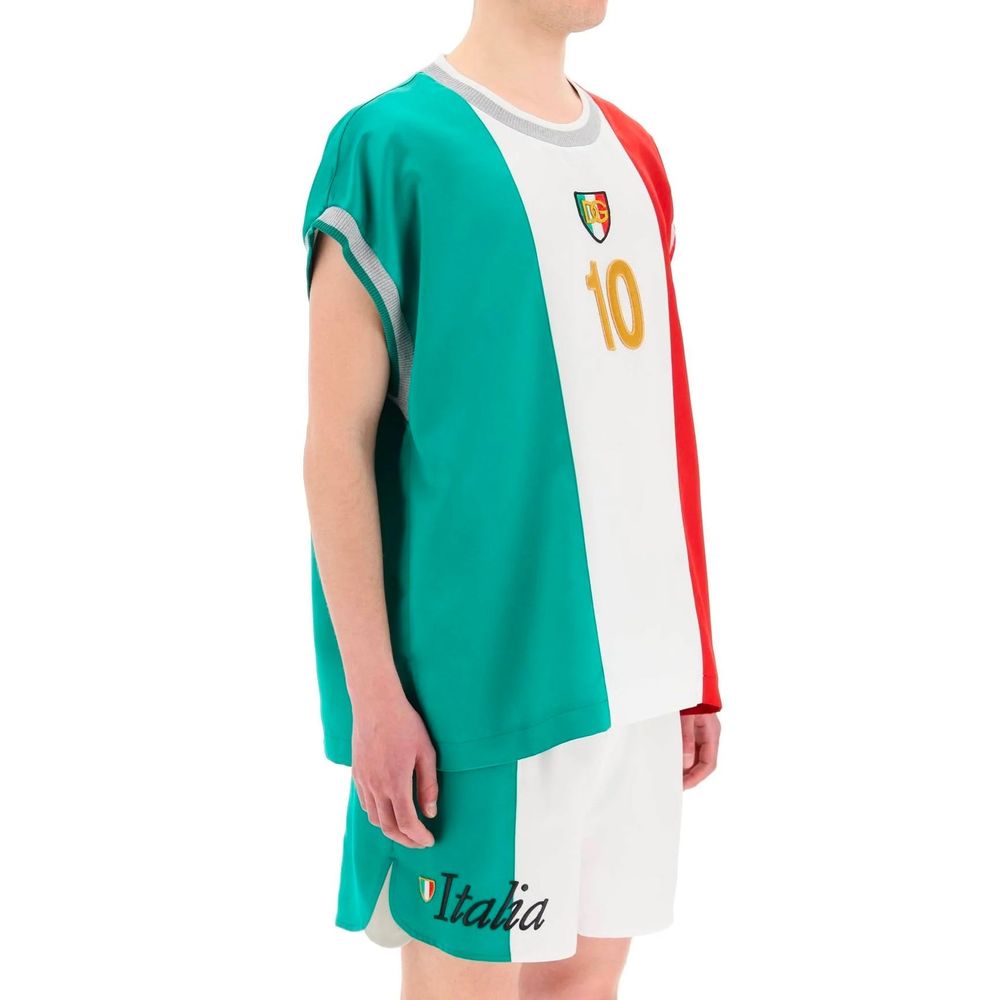 Dolce &amp; Gabbana Satin-T-Shirt