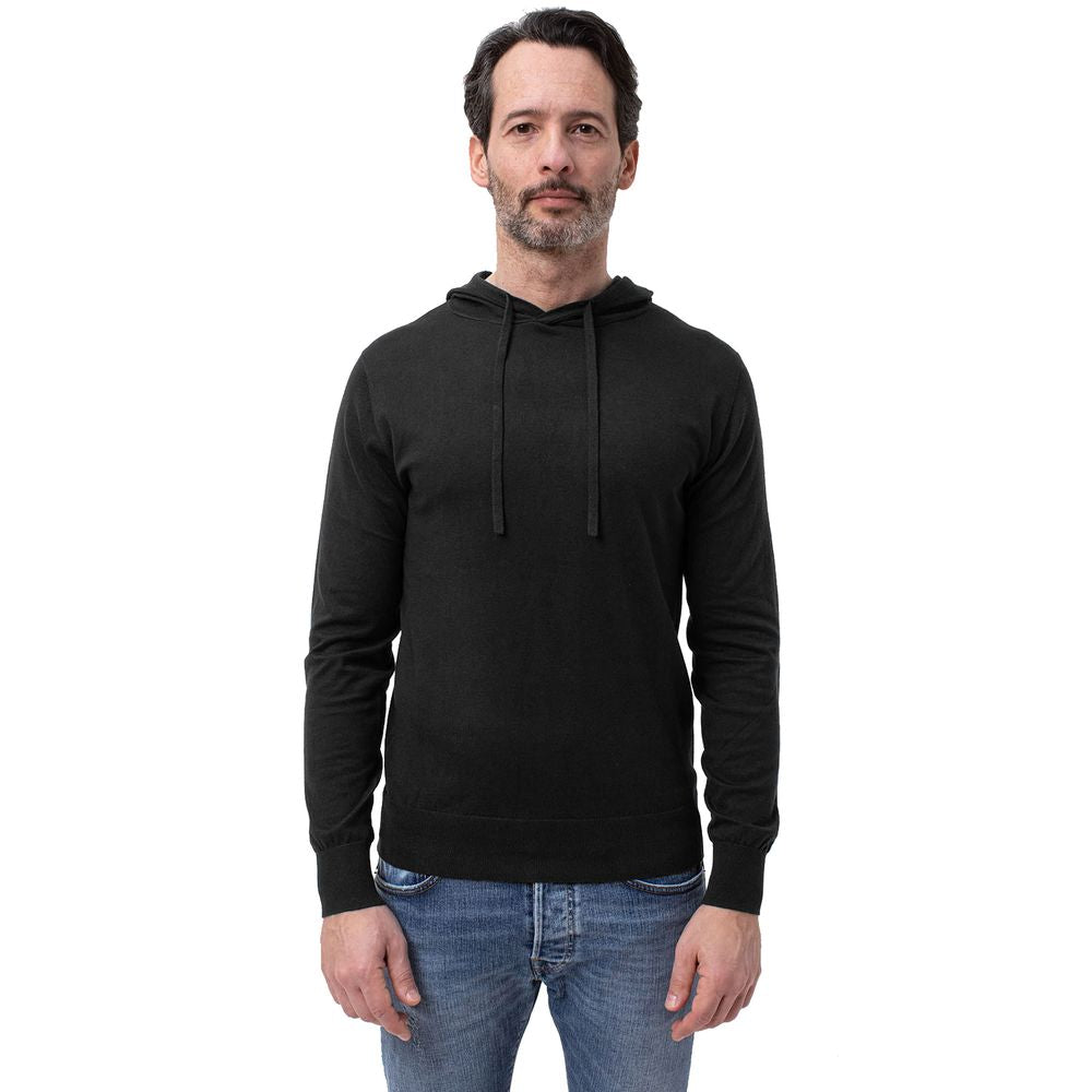People Of Shibuya Schwarzer Baumwoll-Herren-Hoodie