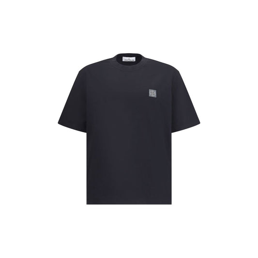 Stone Island T-Shirt mit Logo-Patch