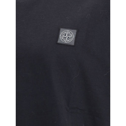 Stone Island T-Shirt mit Logo-Patch