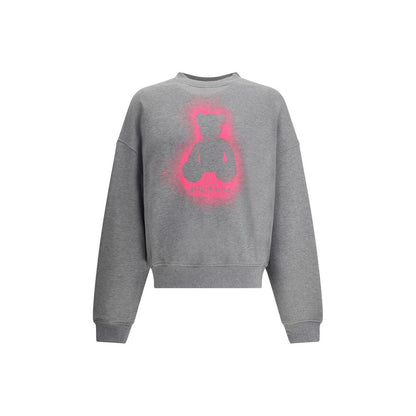 Palm Angels Sweatshirt mit Spray-Bären-Print