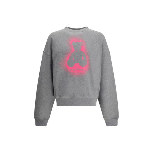 Palm Angels Sweatshirt mit Spray-Bären-Print