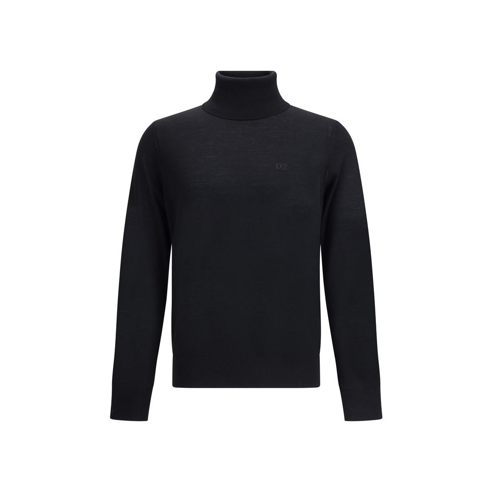 Dsquared² Rollkragenpullover aus Schurwolle