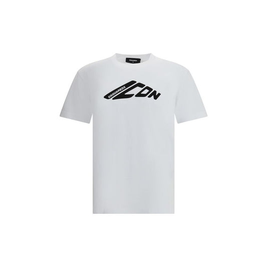 Dsquared² Weißes Baumwoll-T-Shirt