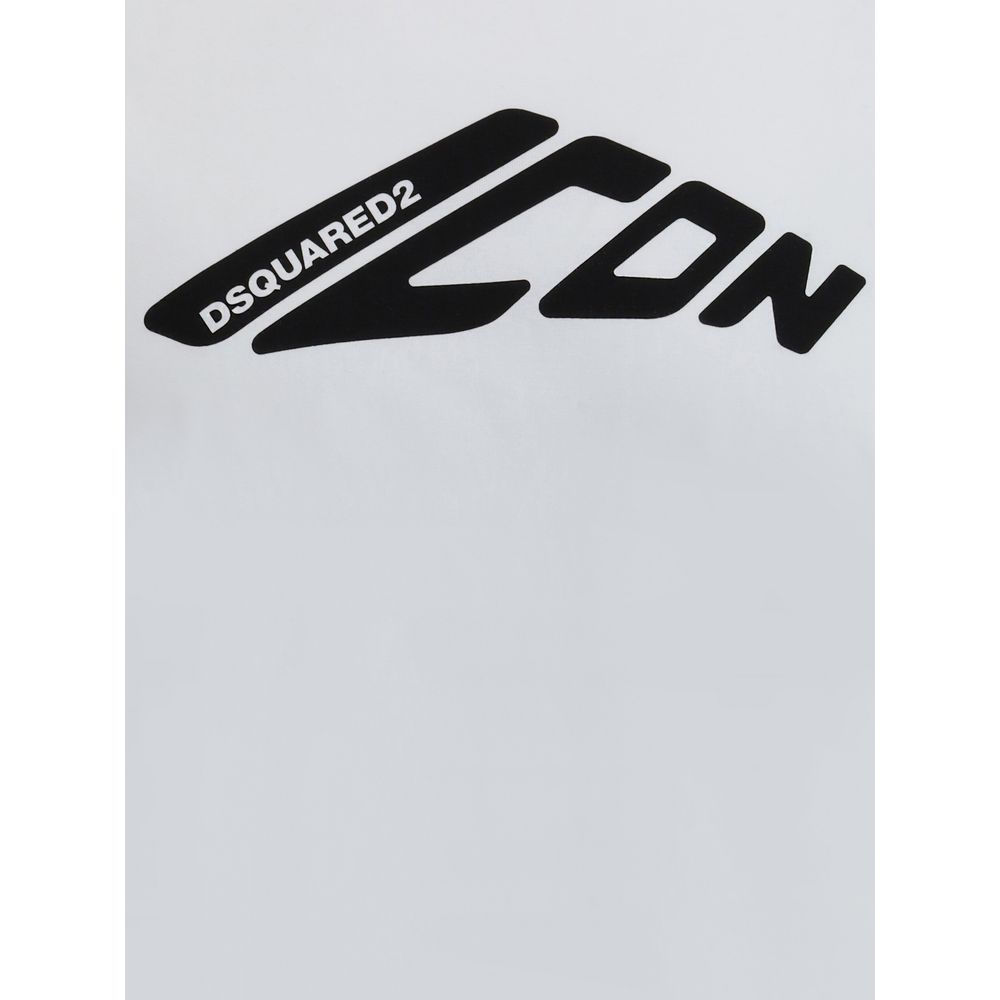 Dsquared² Weißes Baumwoll-T-Shirt