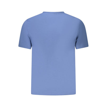 Calvin Klein Herren-T-Shirt aus Baumwolle, Blau