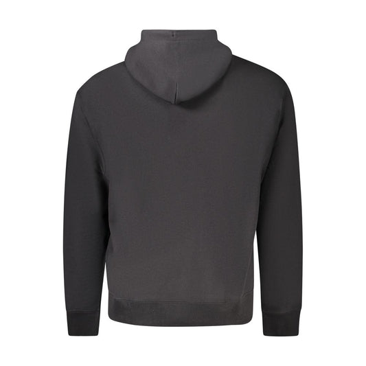 Calvin Klein Herrenpullover aus schwarzer Baumwolle