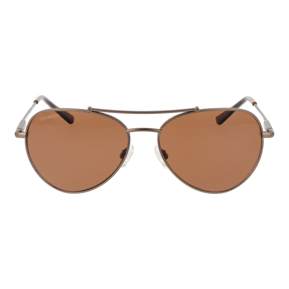 Serengeti Braune Unisex-Sonnenbrille