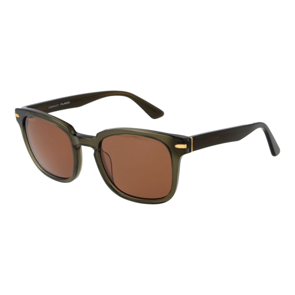 Serengeti Grüne Unisex-Sonnenbrille