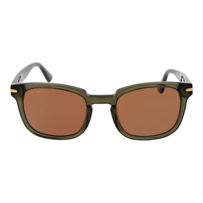 Serengeti Grüne Unisex-Sonnenbrille