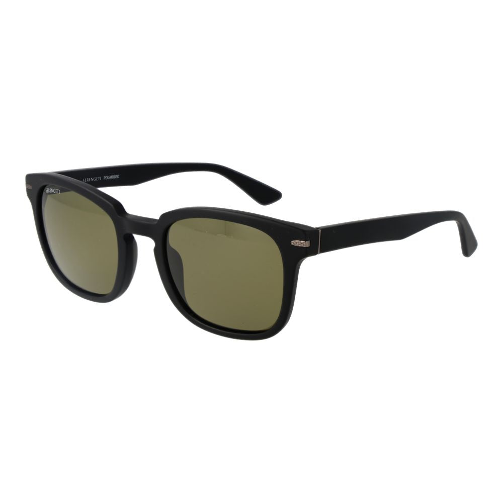 Serengeti Schwarze Unisex-Sonnenbrille