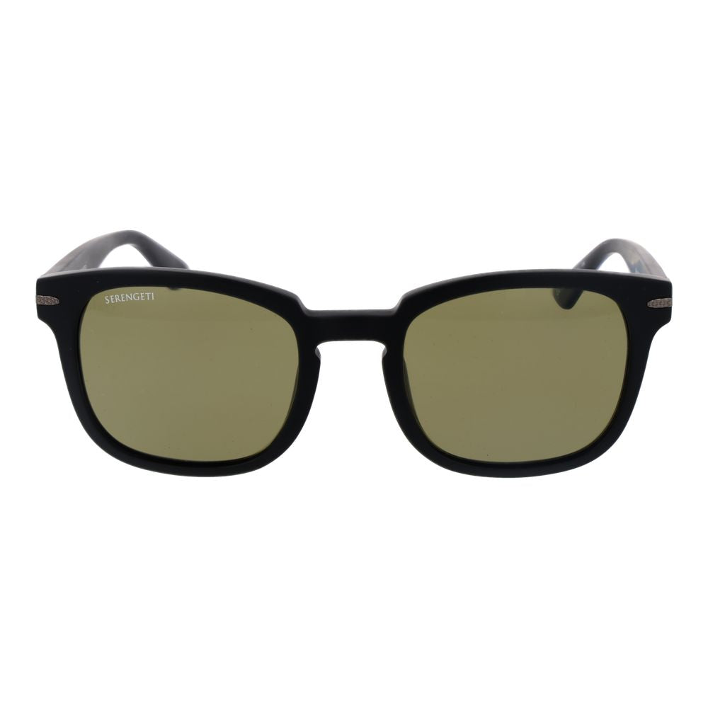 Serengeti Schwarze Unisex-Sonnenbrille