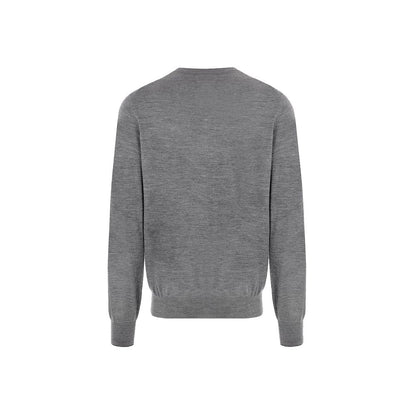 Brunello Cucinelli Grauer Kaschmirpullover für Herren